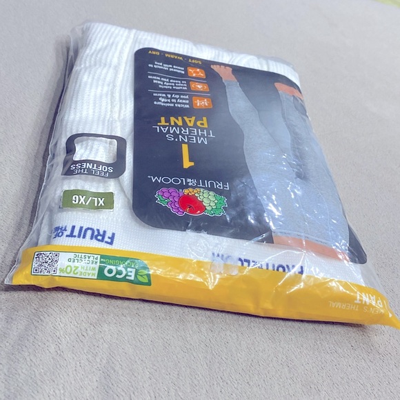 NWT Fruit of the Loom Mens Thermal Bottom Dual Defense Waffle Knit Pants Size XL - Picture 14 of 14